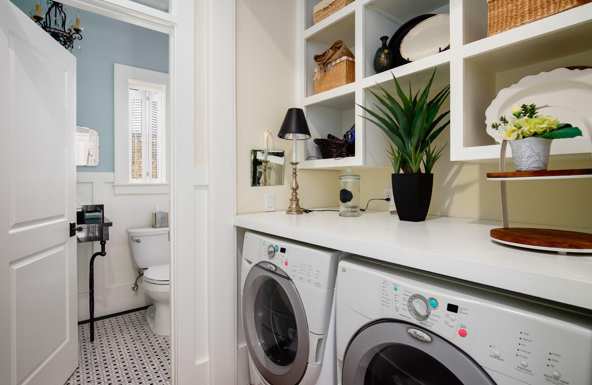 41 Beachcomber Lane Inlet Beach, FL 32461 - Photo 21 of 35 a view of utility room with washer and dryer