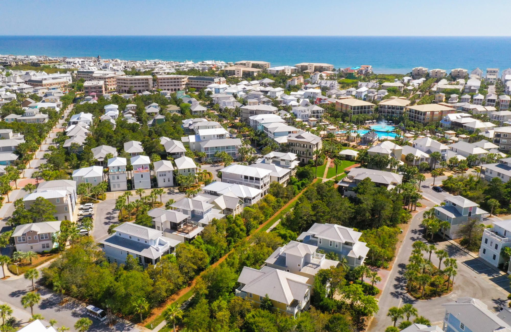 41 Beachcomber Lane Inlet Beach, FL 32461 - Photo 27 of 35 an aerial view of residential houses with city view