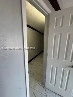 a view of front door