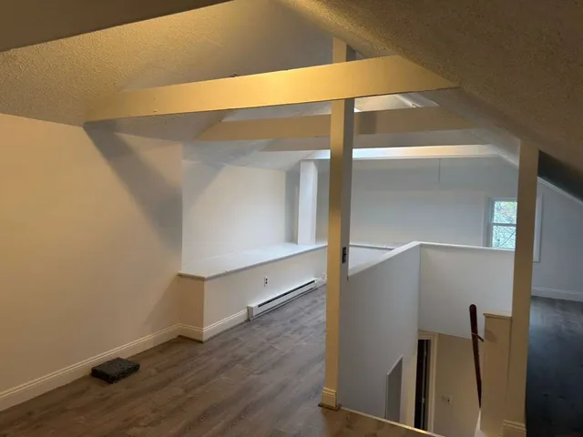 wooden floor in an empty room