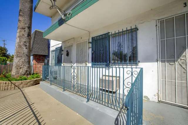 a view of a house with a porch