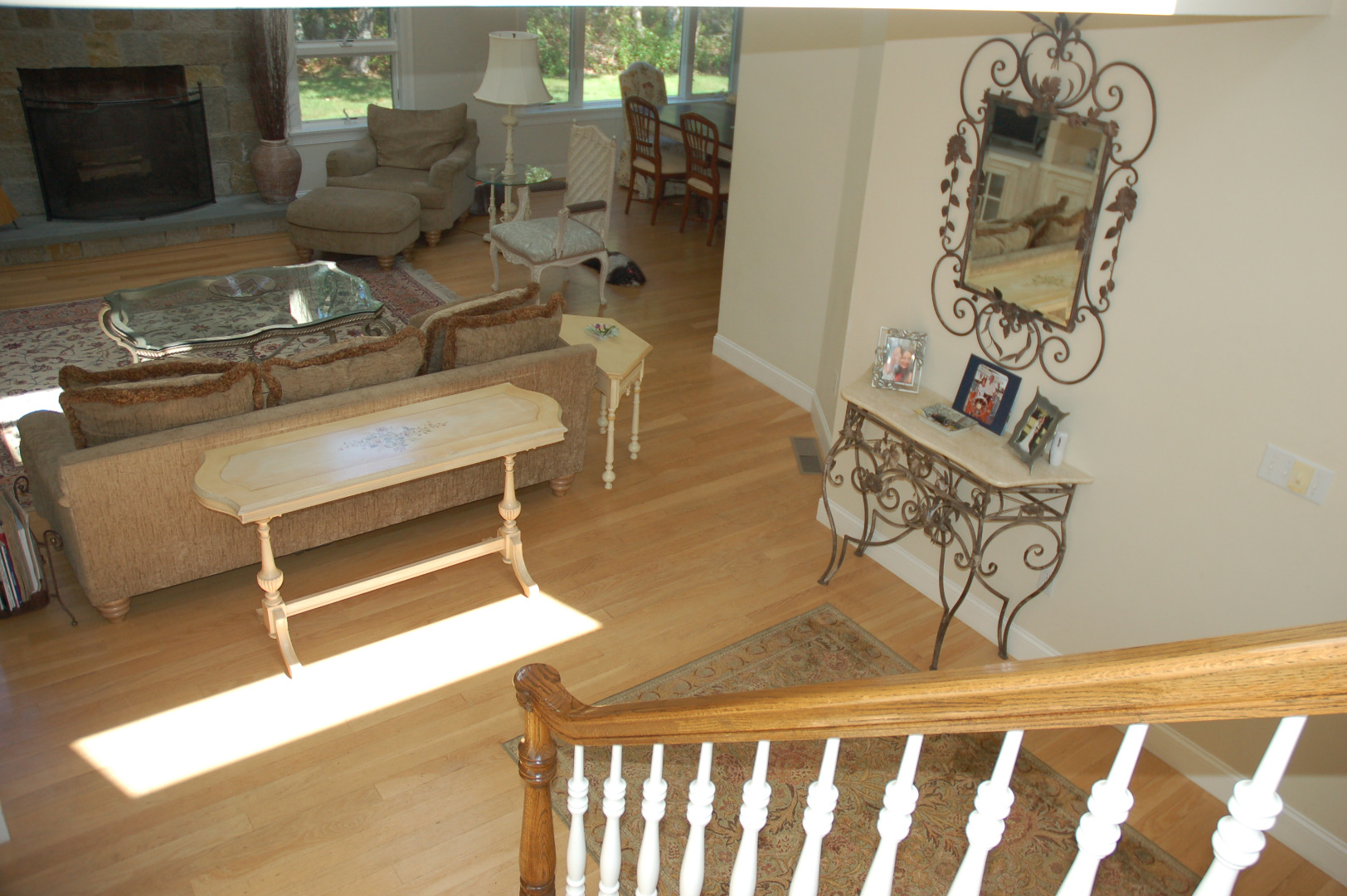 18 Dodgers Hole Road Edgartown, MA 02539 - Photo 13 of 72 Foyer from Stairs