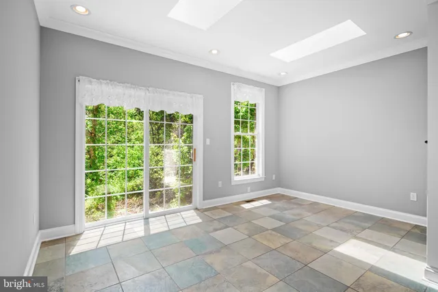 a very nice looking room with a large window