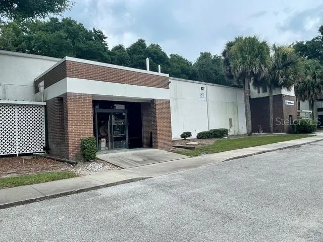 a view of a house with a outdoor space