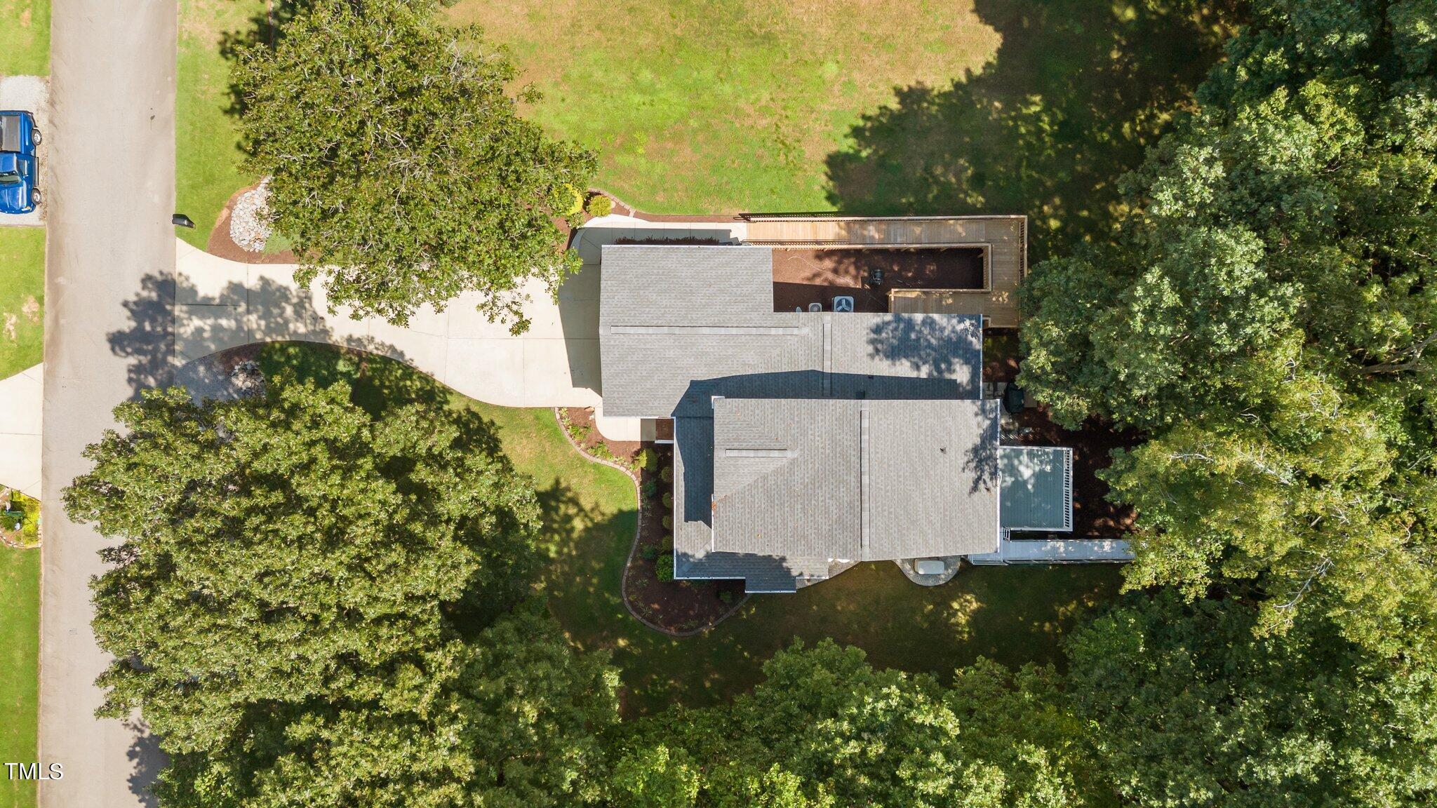 2713 Rustic Brick Road Raleigh, NC 27603 - Photo 51 of 53 an aerial view of a house with a yard