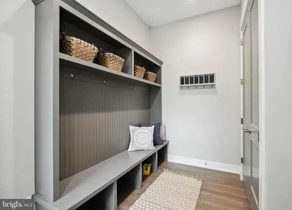 a room with storage and utility