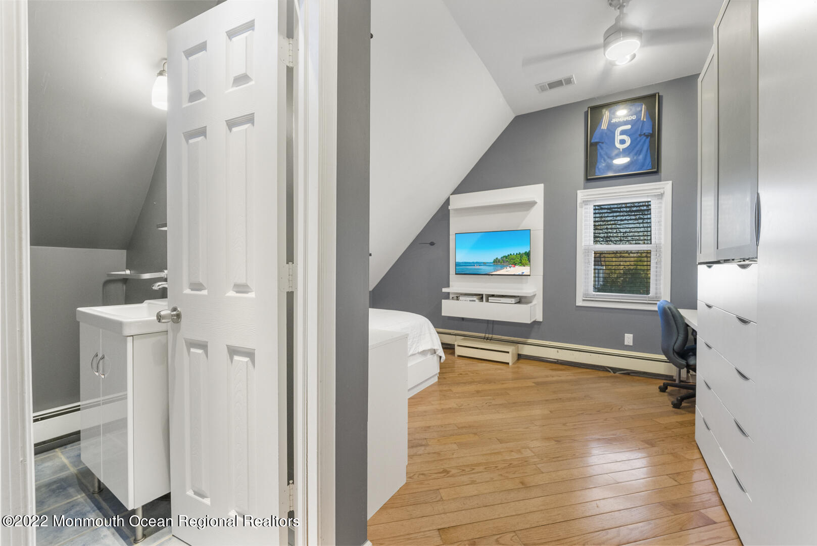 2112 Foster Road Point Pleasant, NJ 08742 - Photo 39 of 57 a view of an entryway with wooden floor and a livingroom