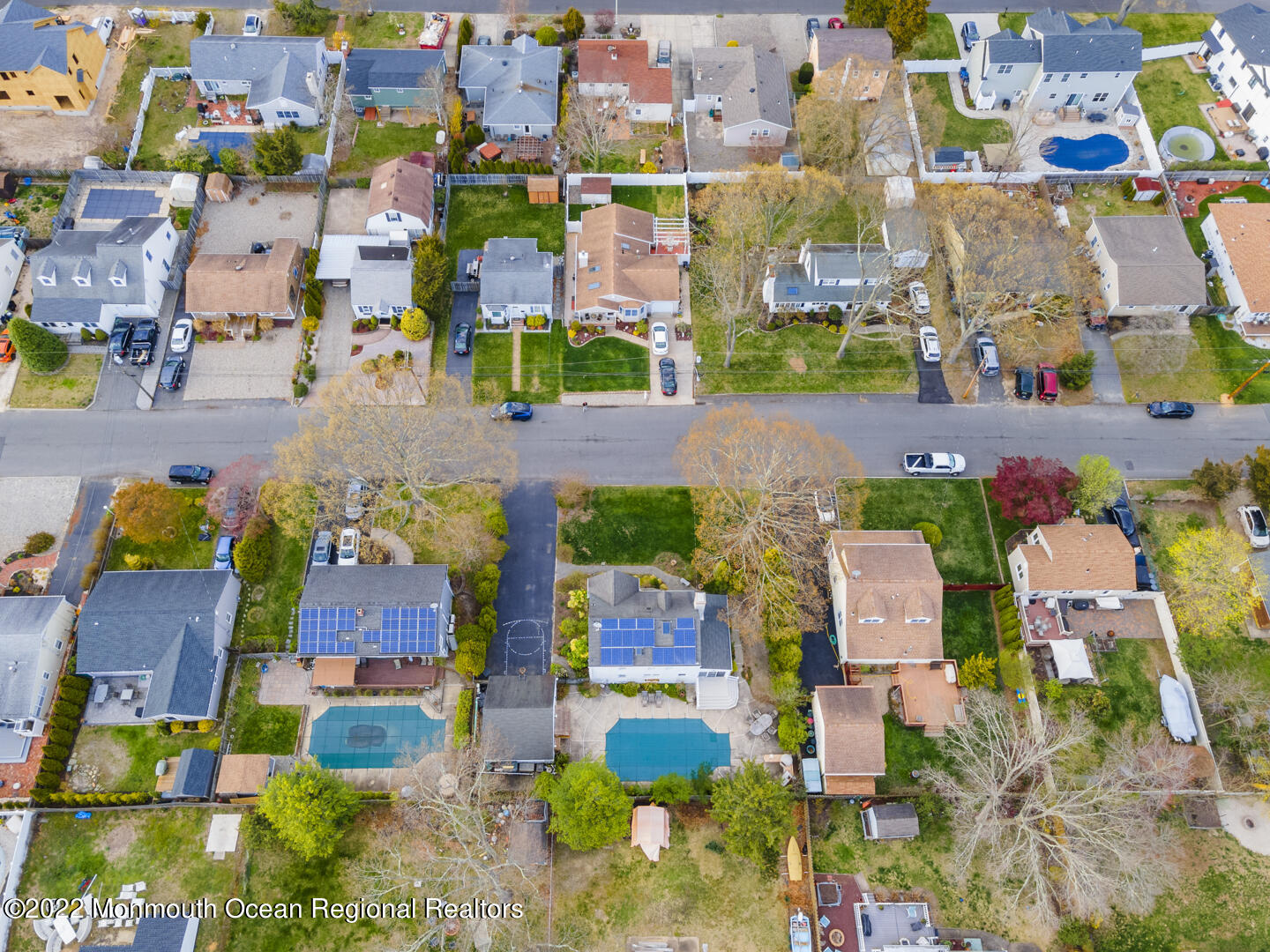 2112 Foster Road Point Pleasant, NJ 08742 - Photo 56 of 57 an aerial view of residential houses with outdoor space