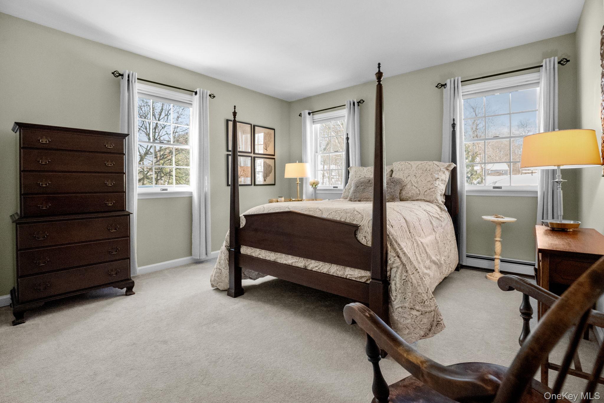 6 Ridge Circle Mahopac, NY 10541 - Photo 33 of 49 a bedroom with a bed a dresser and a window