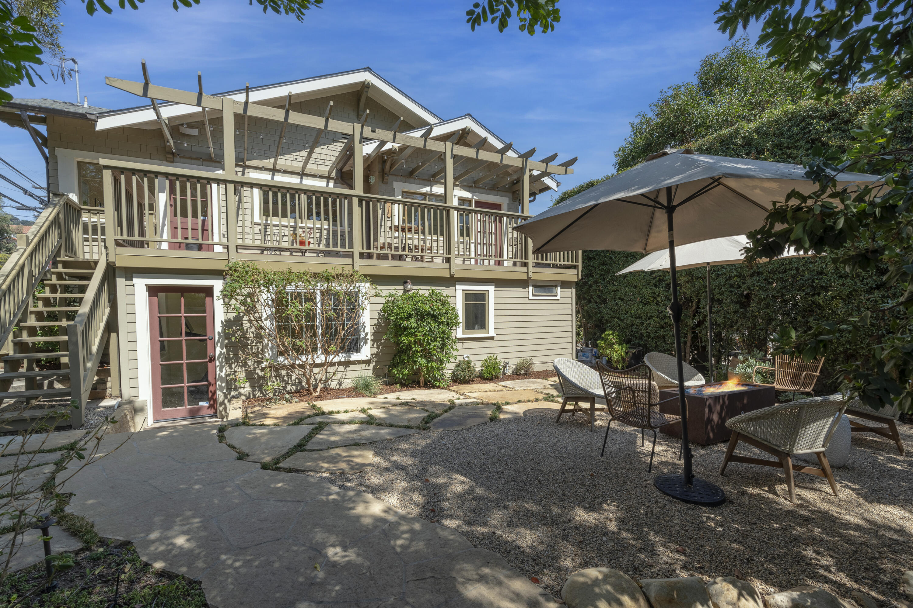 1435 Olive Street Santa Barbara, CA 93101 - Photo 18 of 29 View from Backyard