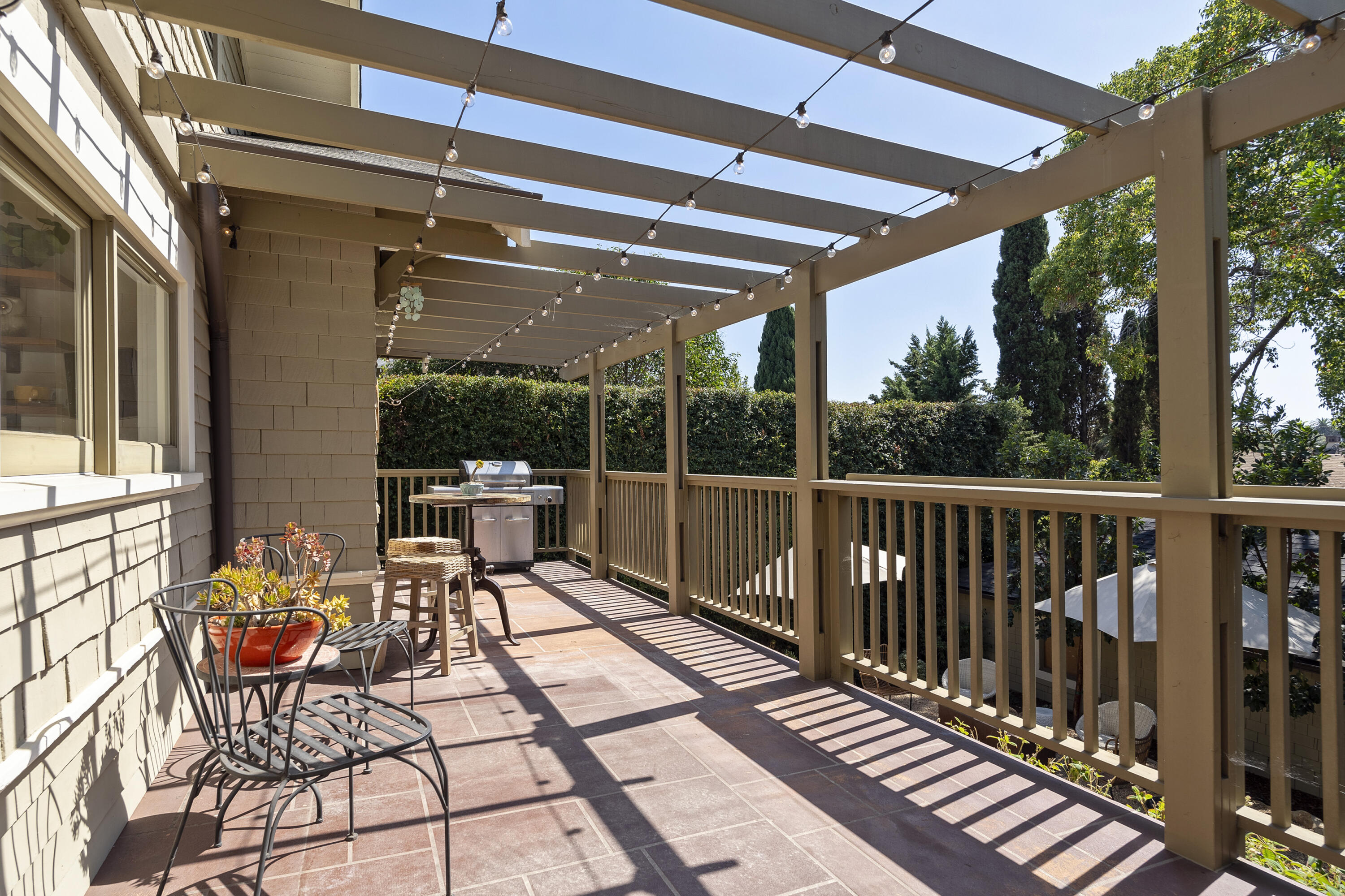 1435 Olive Street Santa Barbara, CA 93101 - Photo 19 of 29 Upper Deck from Kitchen