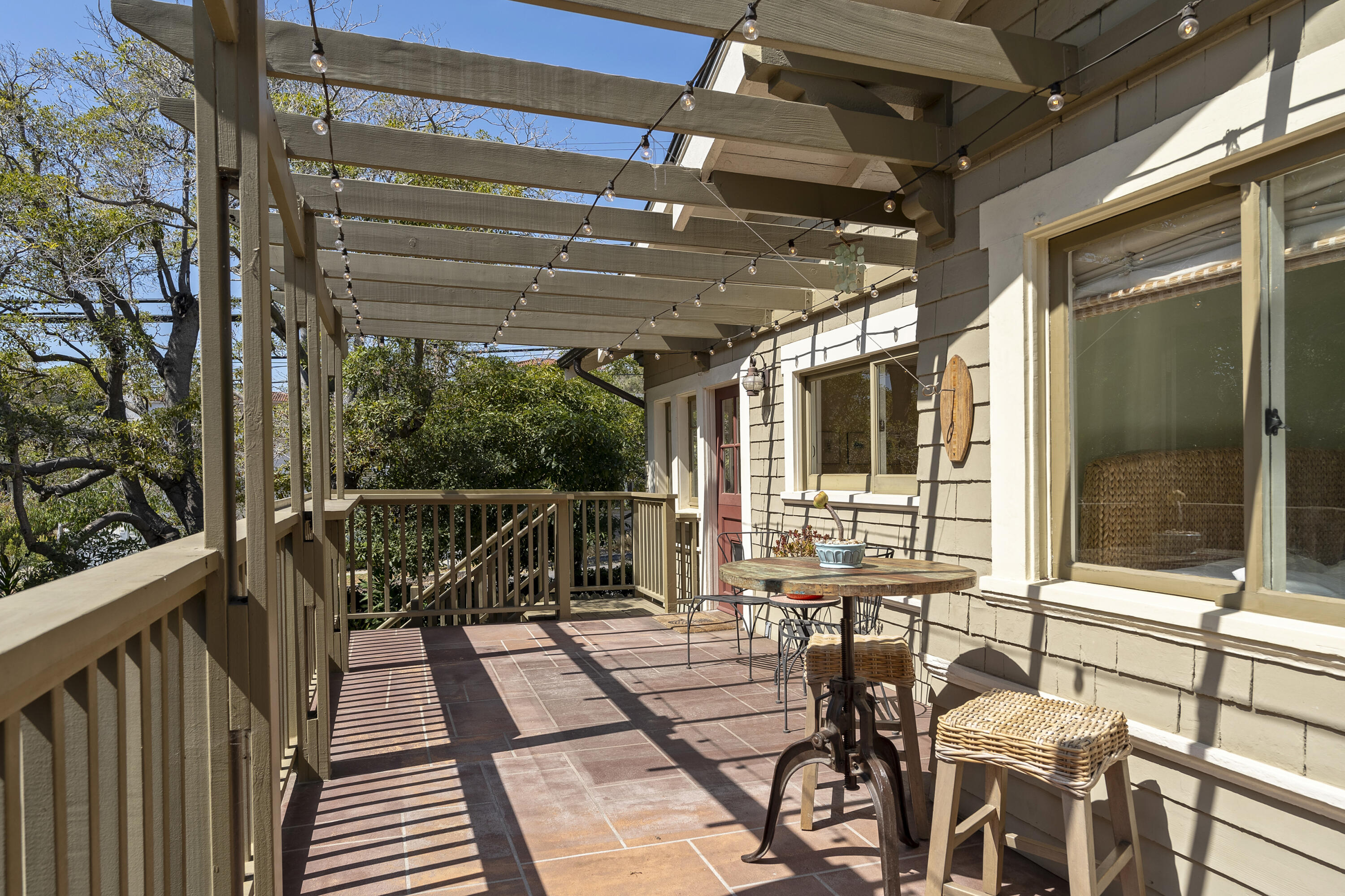 1435 Olive Street Santa Barbara, CA 93101 - Photo 20 of 29 Upper Deck from Bedroom