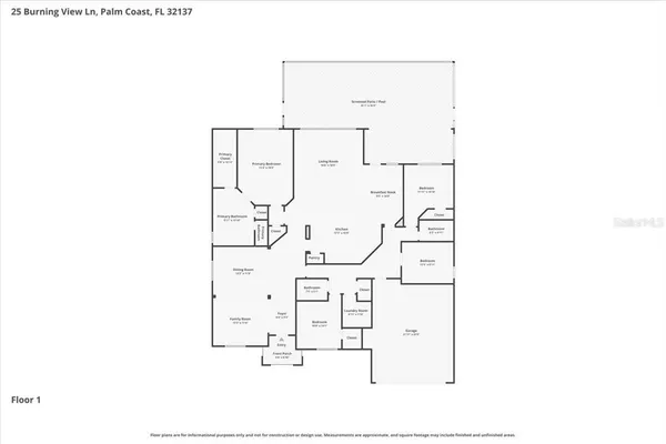 $449,000 | 23 Burning View Lane, Palm Coast, FL 32137