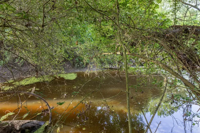 a view of lake from a house