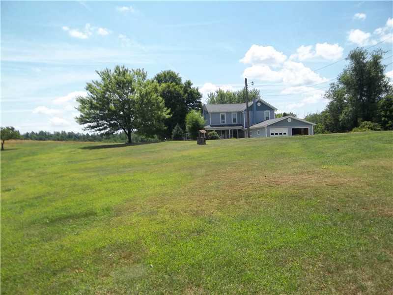 86 Meadow Road Burgettstown, PA 15021 - Photo 24 of 25 View. Looking to the house from the barn.