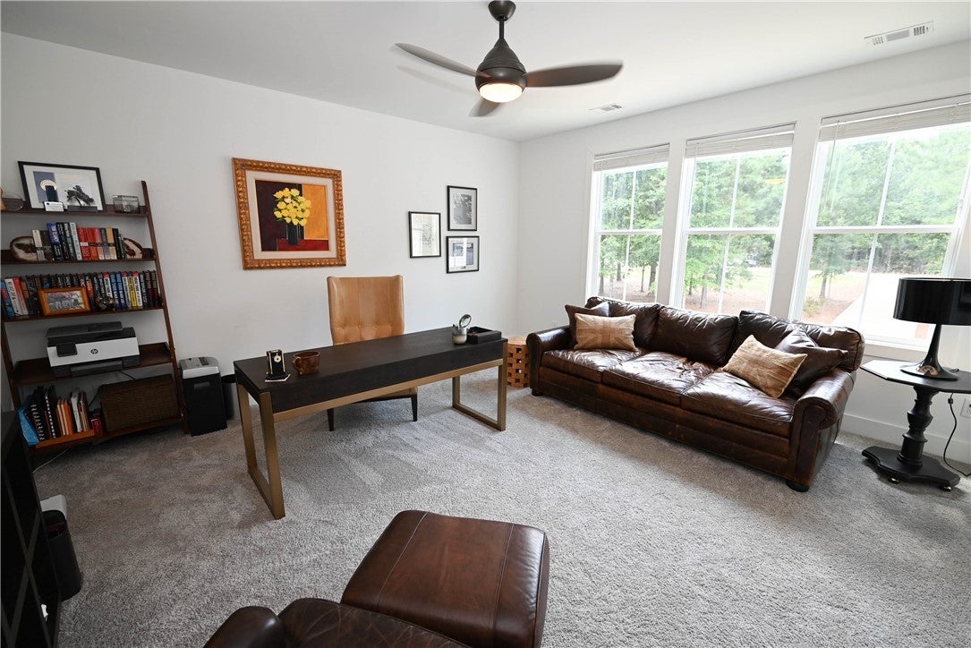 2865 Pear Tree Road Auburn, AL 36879 - Photo 33 of 49 Upstairs bedroom #2: extremely spacious, with walk-in closet & gorgeous views!