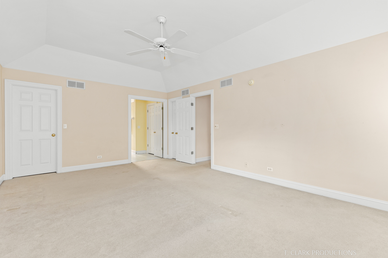 2724 Wait Road Naperville, IL 60564 - Photo 19 of 24 an empty room with a ceiling fan and closet area