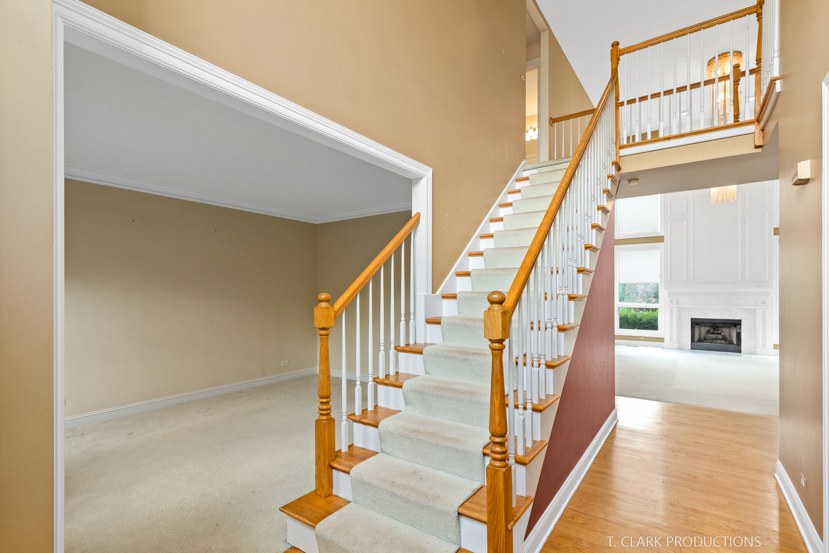 2724 Wait Road Naperville, IL 60564 - Photo 4 of 24 a view of entryway and hall with wooden floor