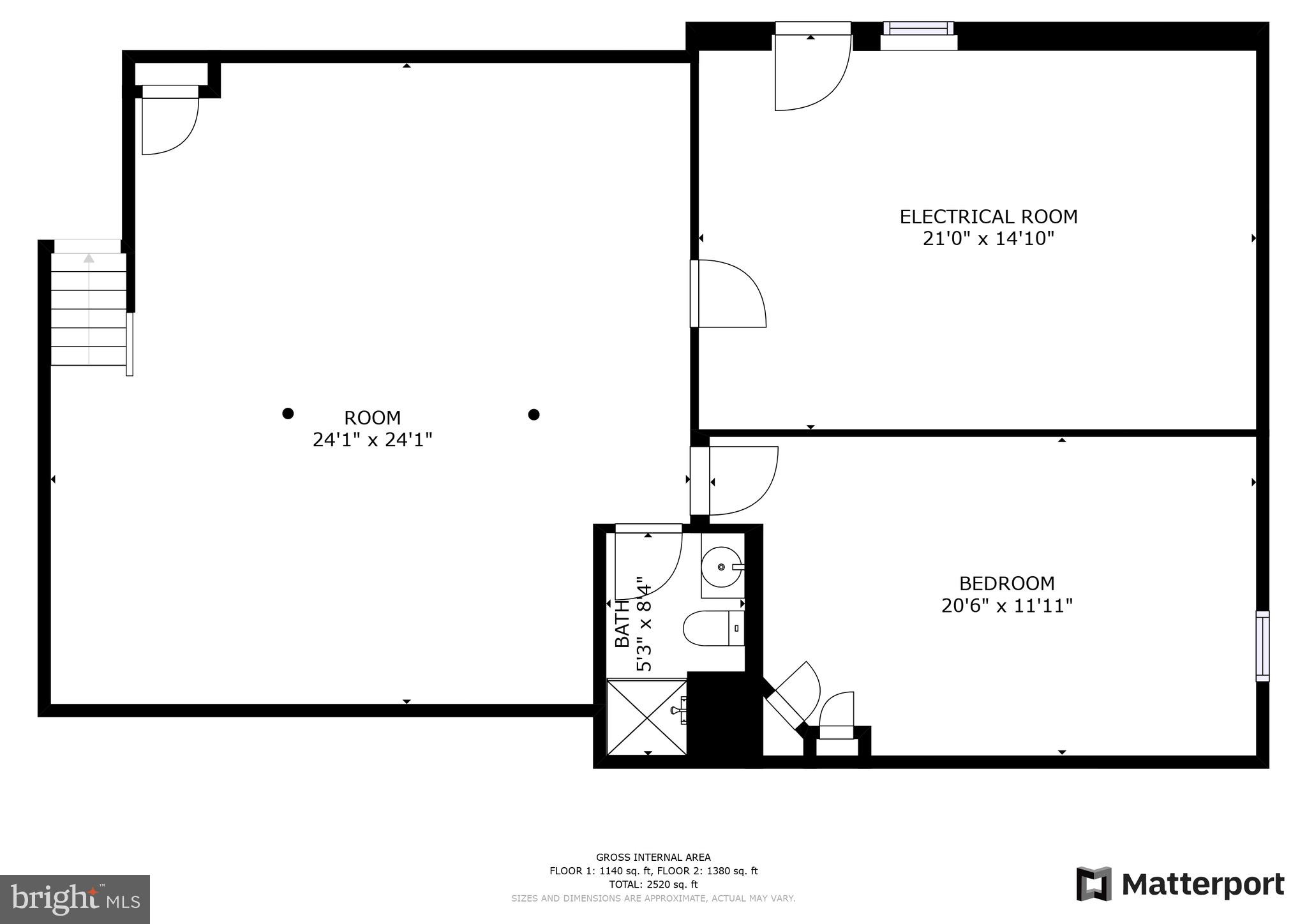 6123 Covington Road Columbia, MD 21044 - Photo 34 of 35 FLOOR PLAN - LOWER LEVEL