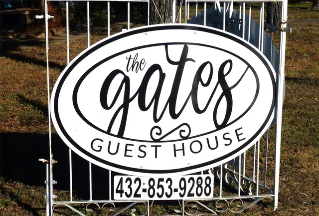 a sign on a street sign