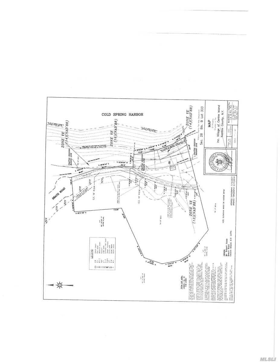 223 Beach Road Centre Island, NY 11771 - Photo 2 of 5 Survey