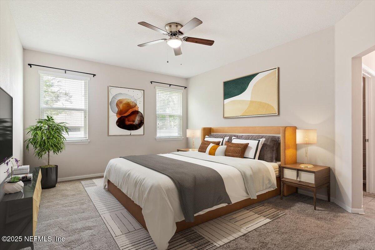 1011 Wetland Ridge Circle Middleburg, FL 32068 - Photo 24 of 73 33-First Floor Primary Bedroom (Virtuall