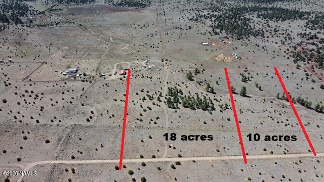 5305 Red Mountain Road Williams, AZ 86046 - Photo 6 of 10 Aerial south view