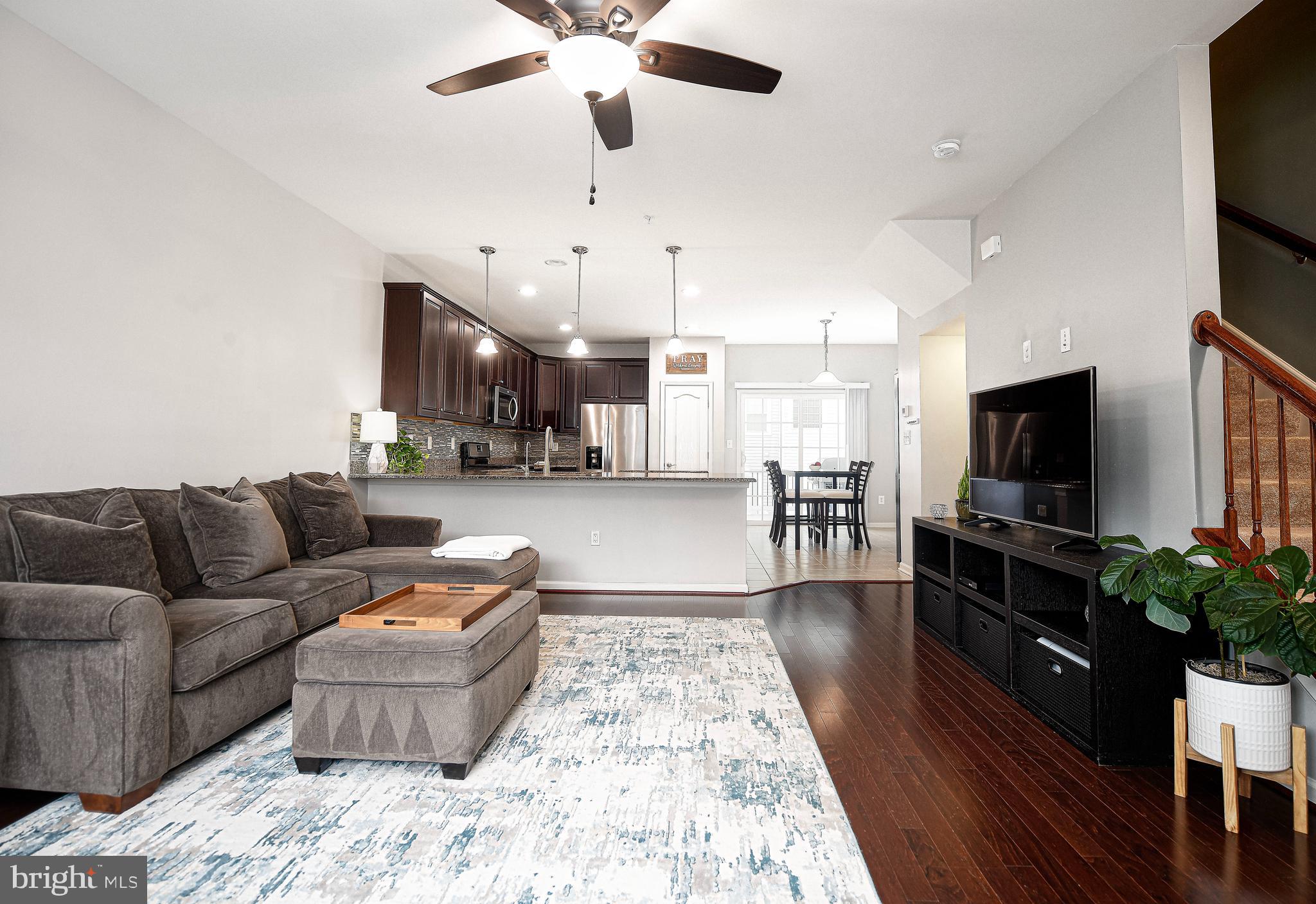 913 Morgan Run Road Middle River, MD 21220 - Photo 10 of 46 Living room opens into the kitchen