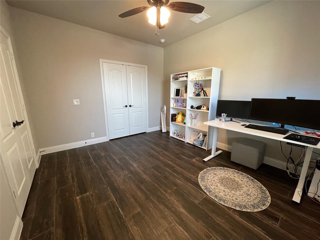 1142 Timber Ridge Drive Midlothian, TX 76065 - Photo 15 of 40 Office with French Doors, downstairs