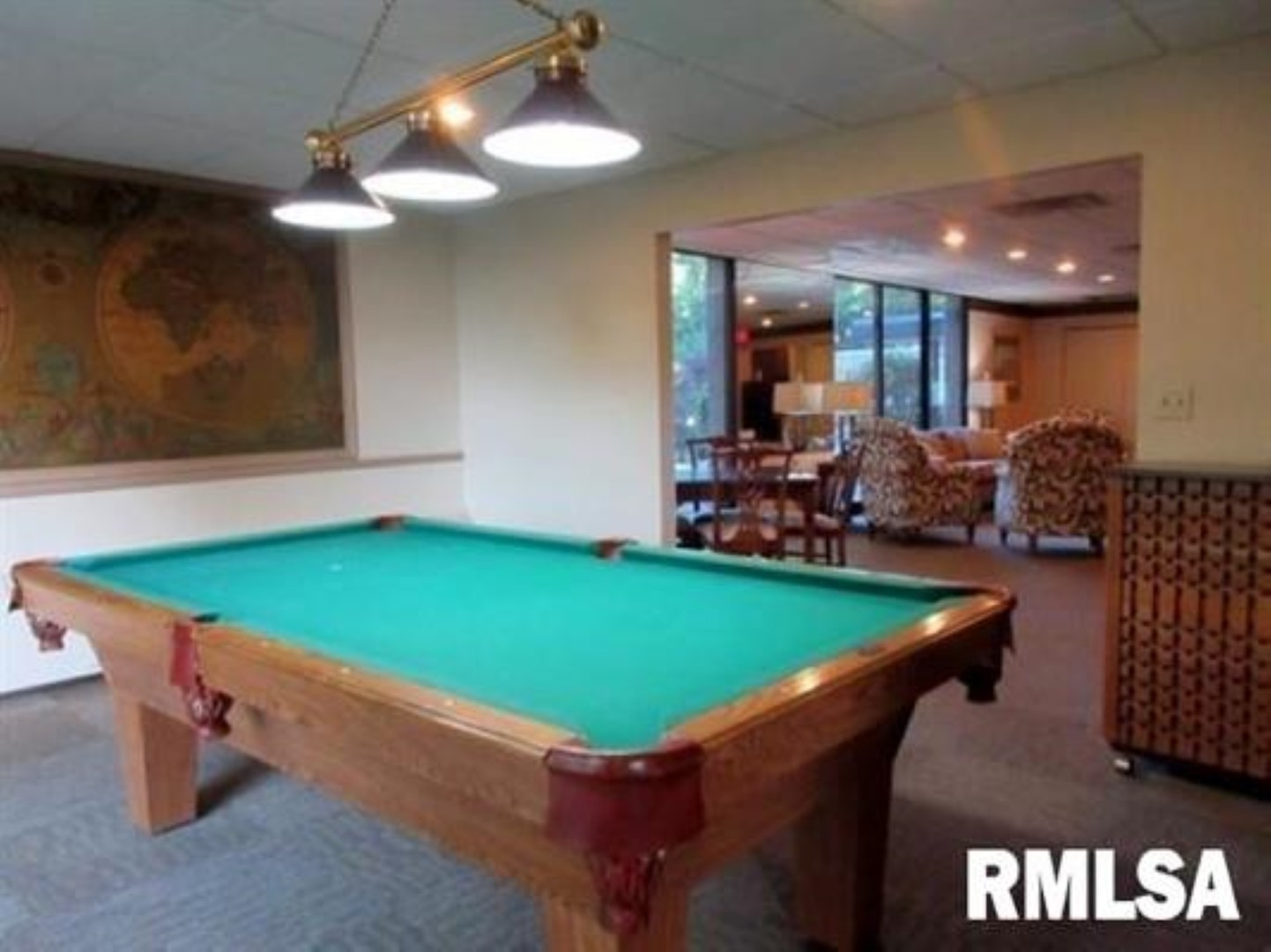 1800 7th Street, Unit 5D East Moline, IL 61244 - Photo 22 of 24 a room with pool table and windows