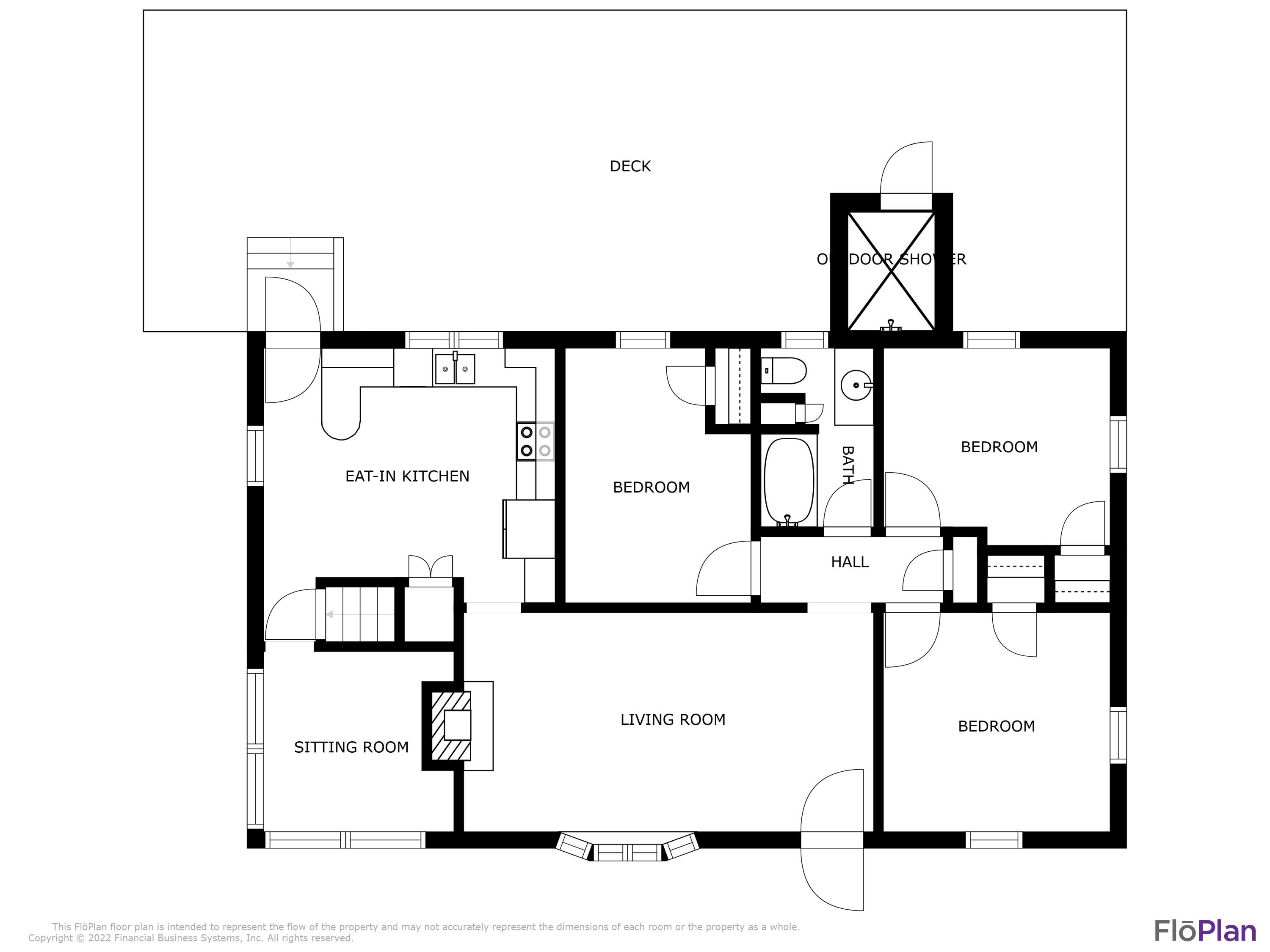 22 Beaten Road Dennis Port, MA 02639 - Photo 39 of 40 22 beaten floorplan main