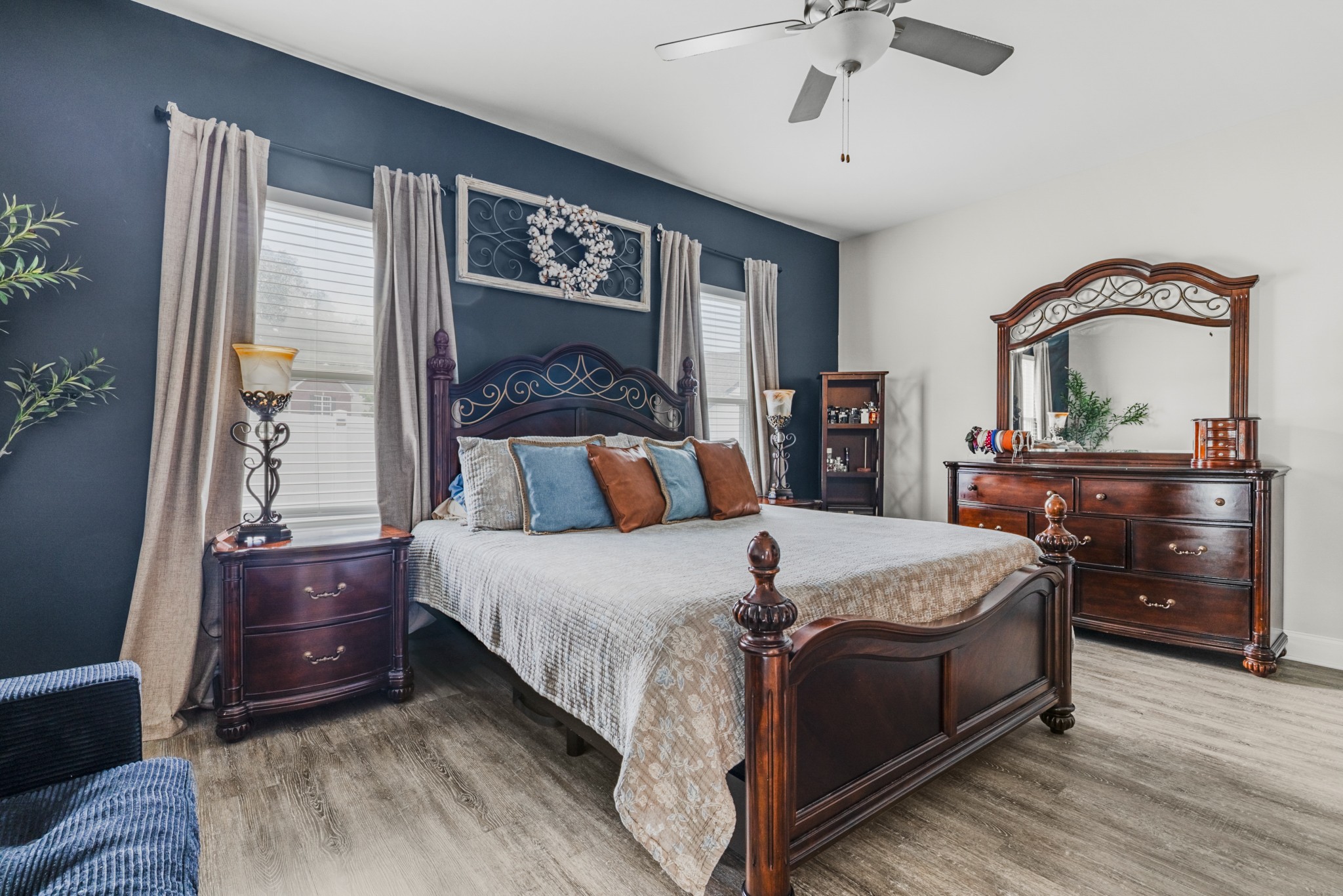 404 Golf Club Lane Springfield, TN 37172 - Photo 18 of 38 a bedroom with a bed and a dresser