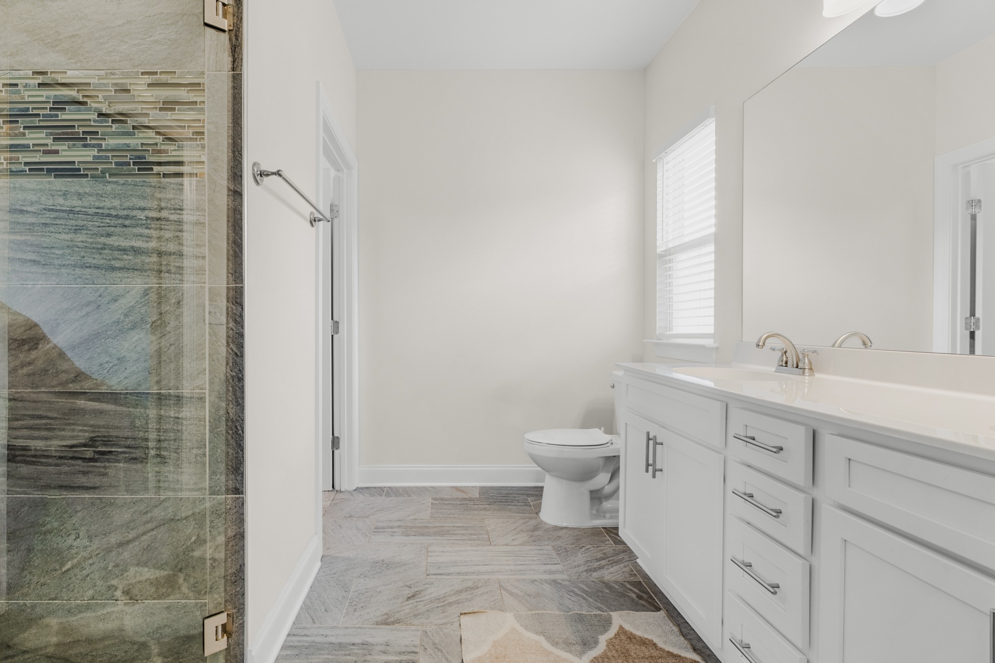 404 Golf Club Lane Springfield, TN 37172 - Photo 21 of 38 a bathroom with a sink a toilet and a shower