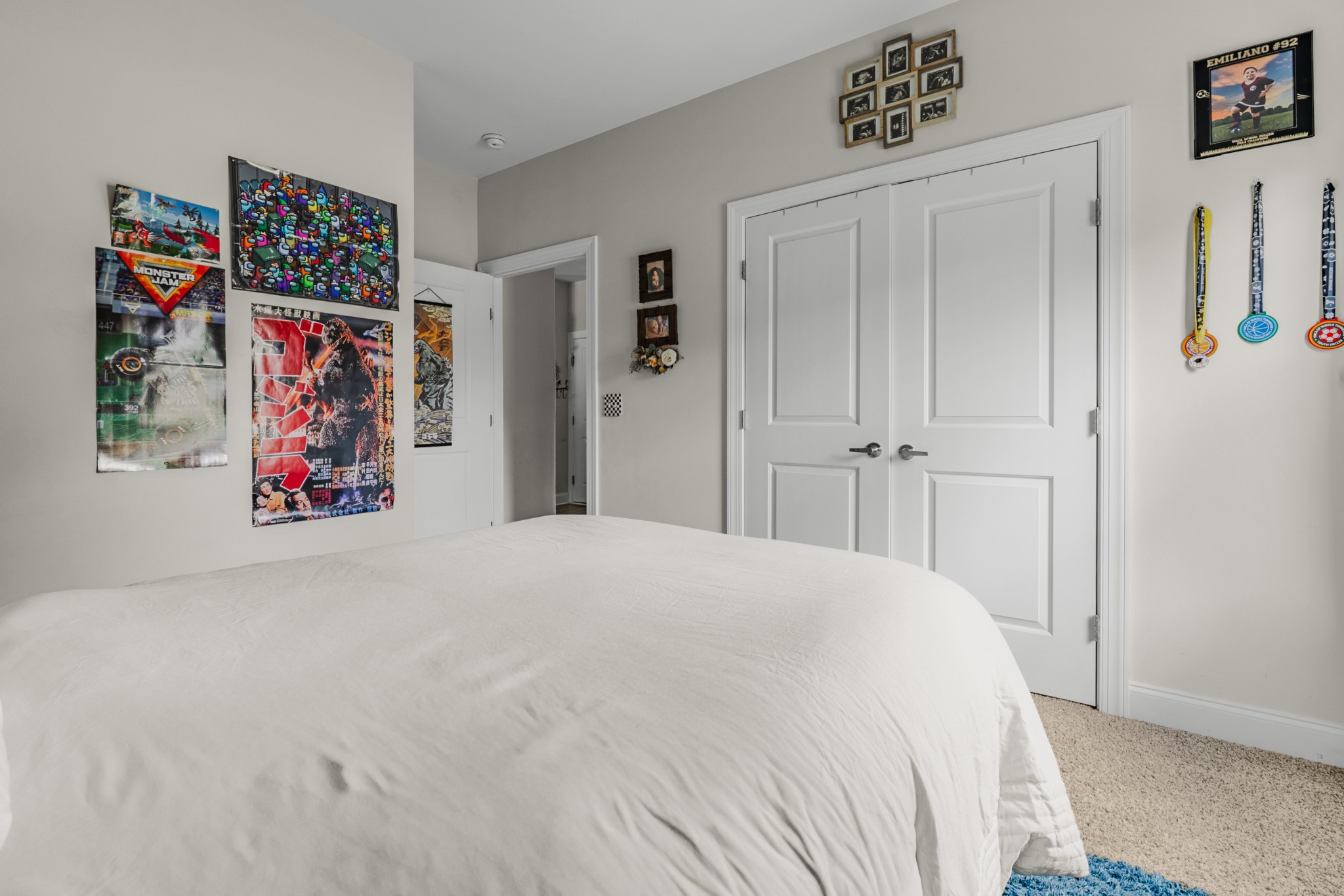 404 Golf Club Lane Springfield, TN 37172 - Photo 30 of 38 a view of a bedroom with wooden floor and wall painting