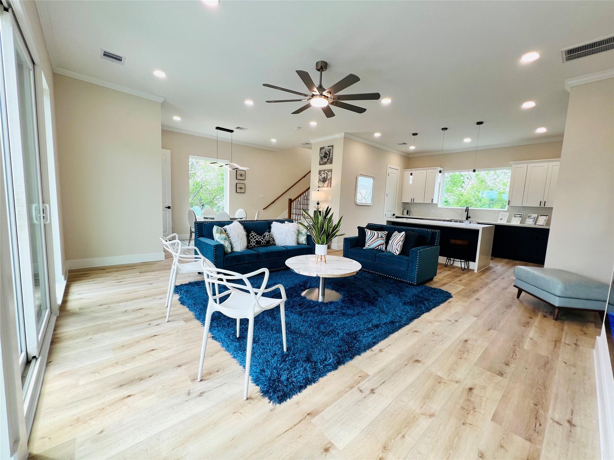 3231 Tuam Street Houston, TX 77004 - Photo 15 of 49 staged photos are from 3229. 3231 is not staged and is ready to move in.
