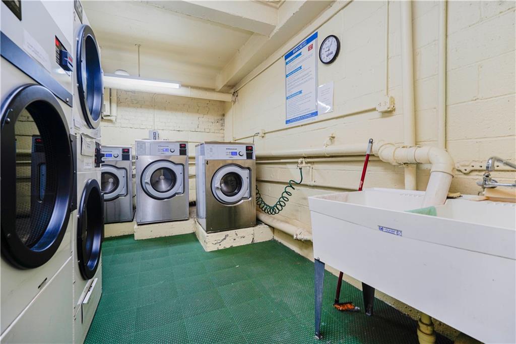 6665 Colonial Road, Unit 6E Brooklyn, NY 11220 - Photo 21 of 22 a utility room with dryer and washer