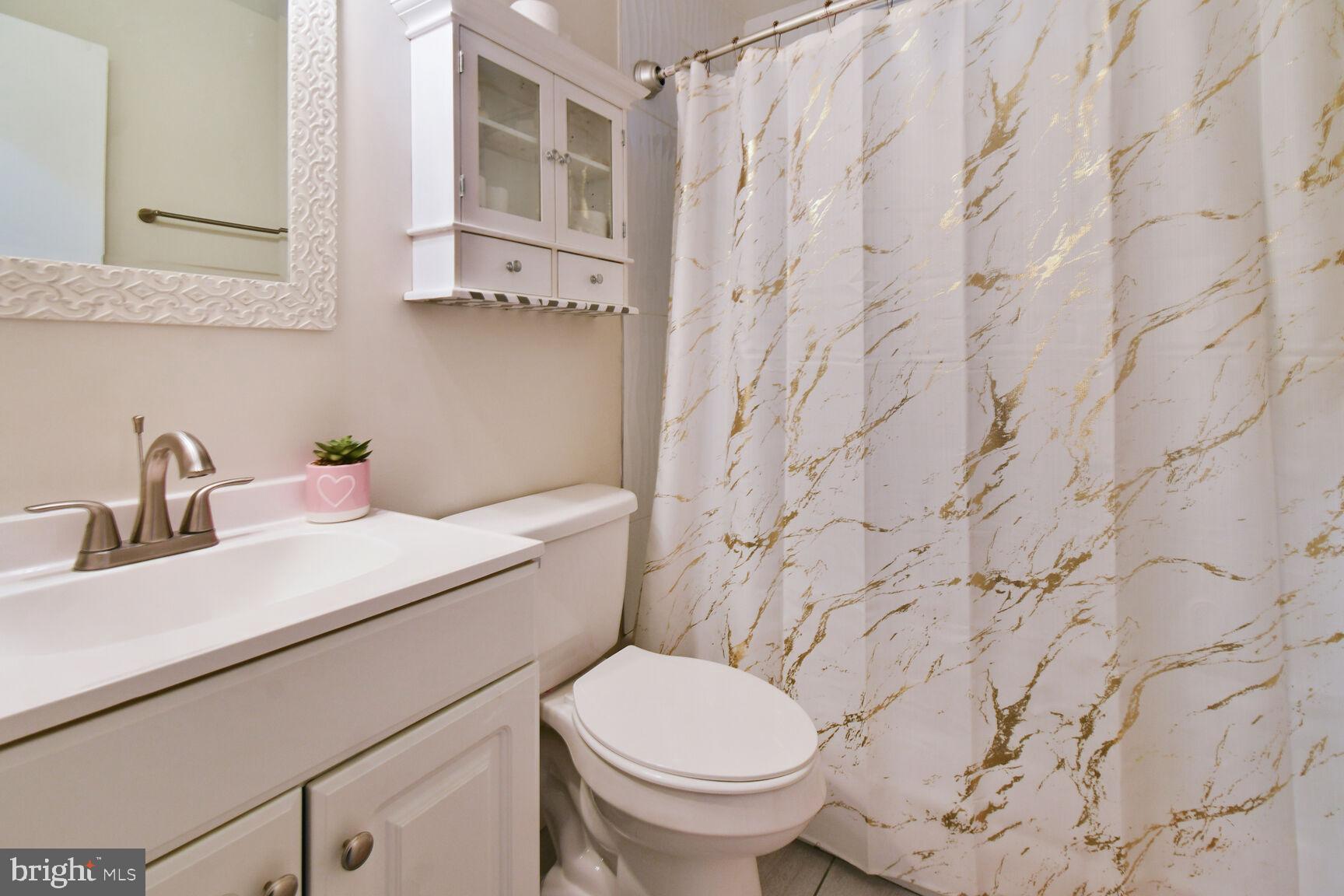 9604 Lanham Severn Road Lanham, MD 20706 - Photo 26 of 30 a bathroom with a sink and a toilet