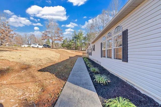 a front view of a house with a porch