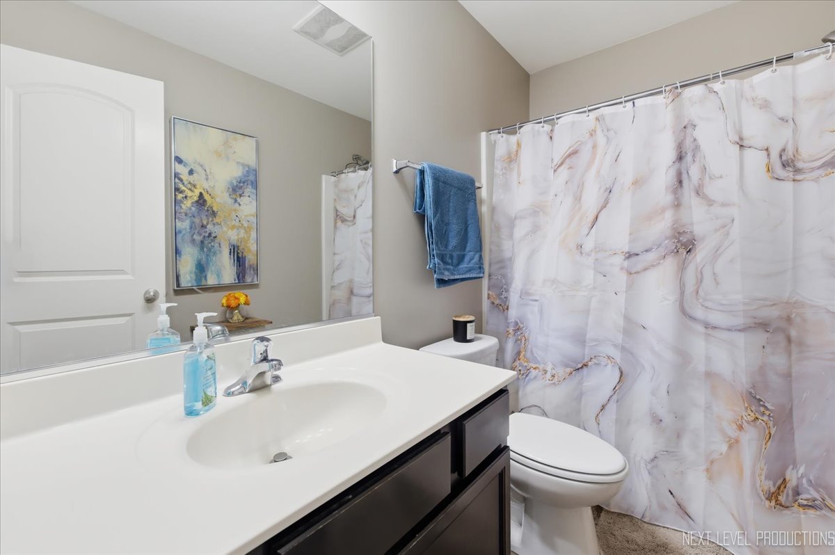 270 Norfolk Lane Pingree Grove, IL 60140 - Photo 22 of 25 a bathroom with a sink toilet and shower