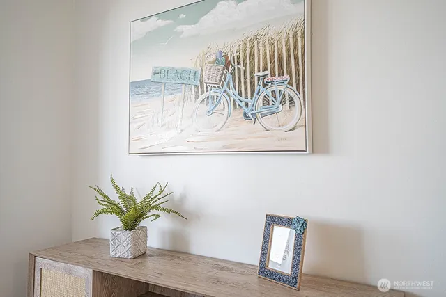 a vase of flowers sitting on a table