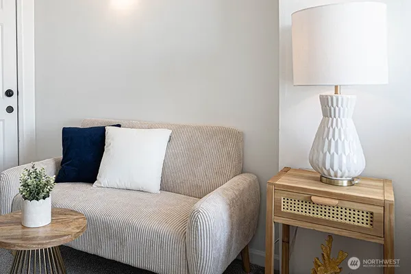 a living room with a couch