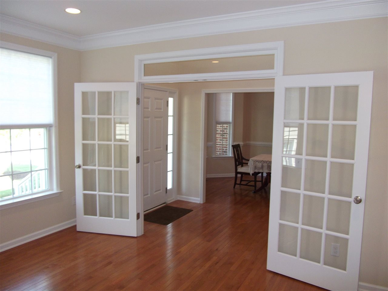 2993 Rolling Hill Road Durham, NC 27705 - Photo 6 of 25 French Doors lead into the Formal Living or Office area. Formal Living or Office