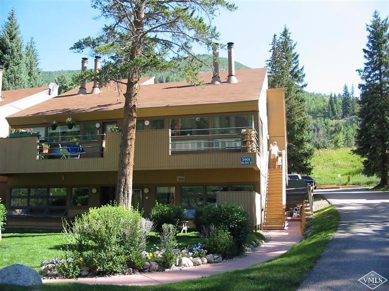 3901 Big Horn Road, Unit 2H Vail, CO 81657 - Photo 16 of 16 a front view of house with yard