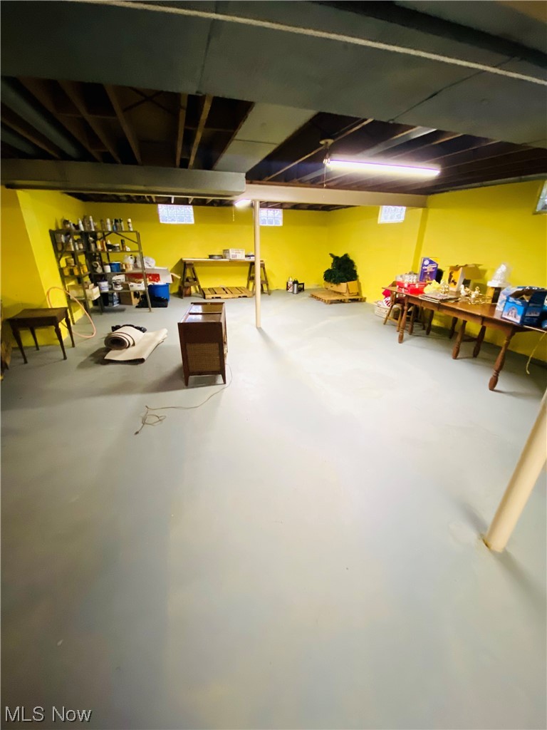 19119 West Middletown Road Beloit, OH 44609 - Photo 24 of 28 View of basement