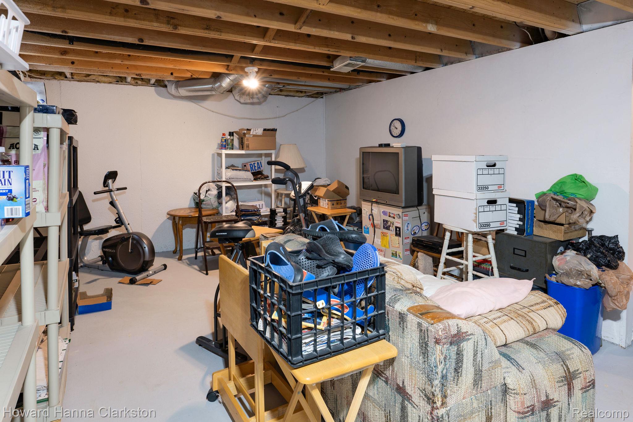 3145 Hidden Ridge Drive Waterford, MI 48328 - Photo 15 of 26 Basement not finished, but could be because it is divided.
