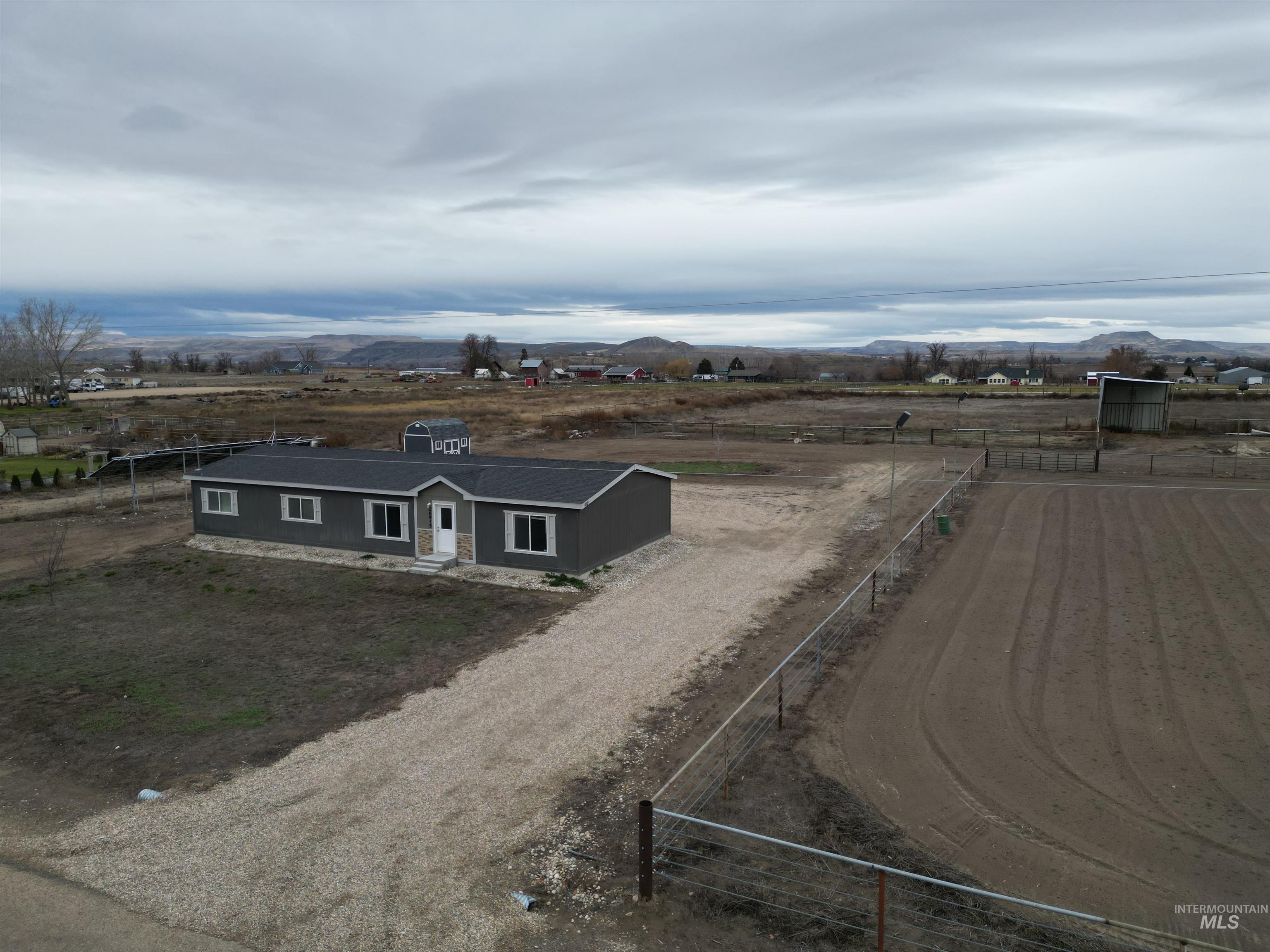 26915 Chips Lane Parma, ID 83660 - Photo 22 of 48 Overview of rural landscape featuring a mountain backdrop