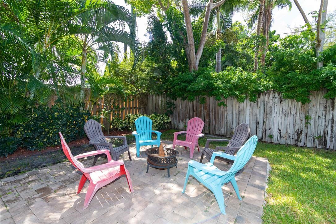 1270 Southwest 19th Street Boca Raton, FL 33486 - Photo 32 of 37 Fire pit area