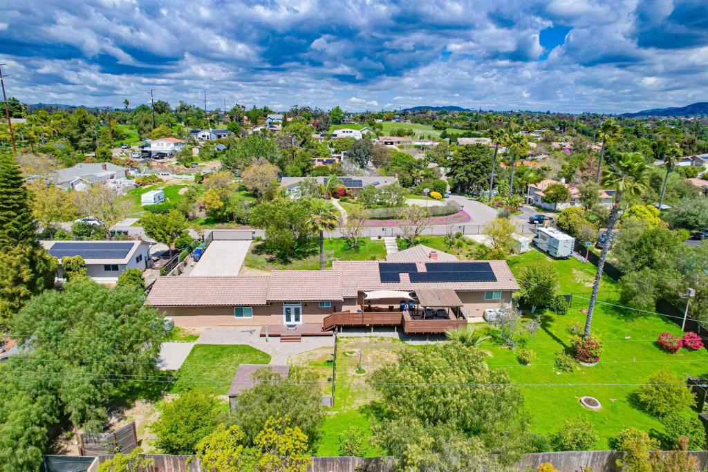 1321 Friends Way Fallbrook, CA 92028 - Photo 57 of 71 a view of a garden with a building in the background