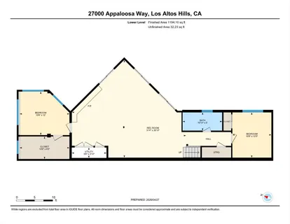 $5,098,000 | 27000 Appaloosa Way, Los Altos Hills, CA 94022