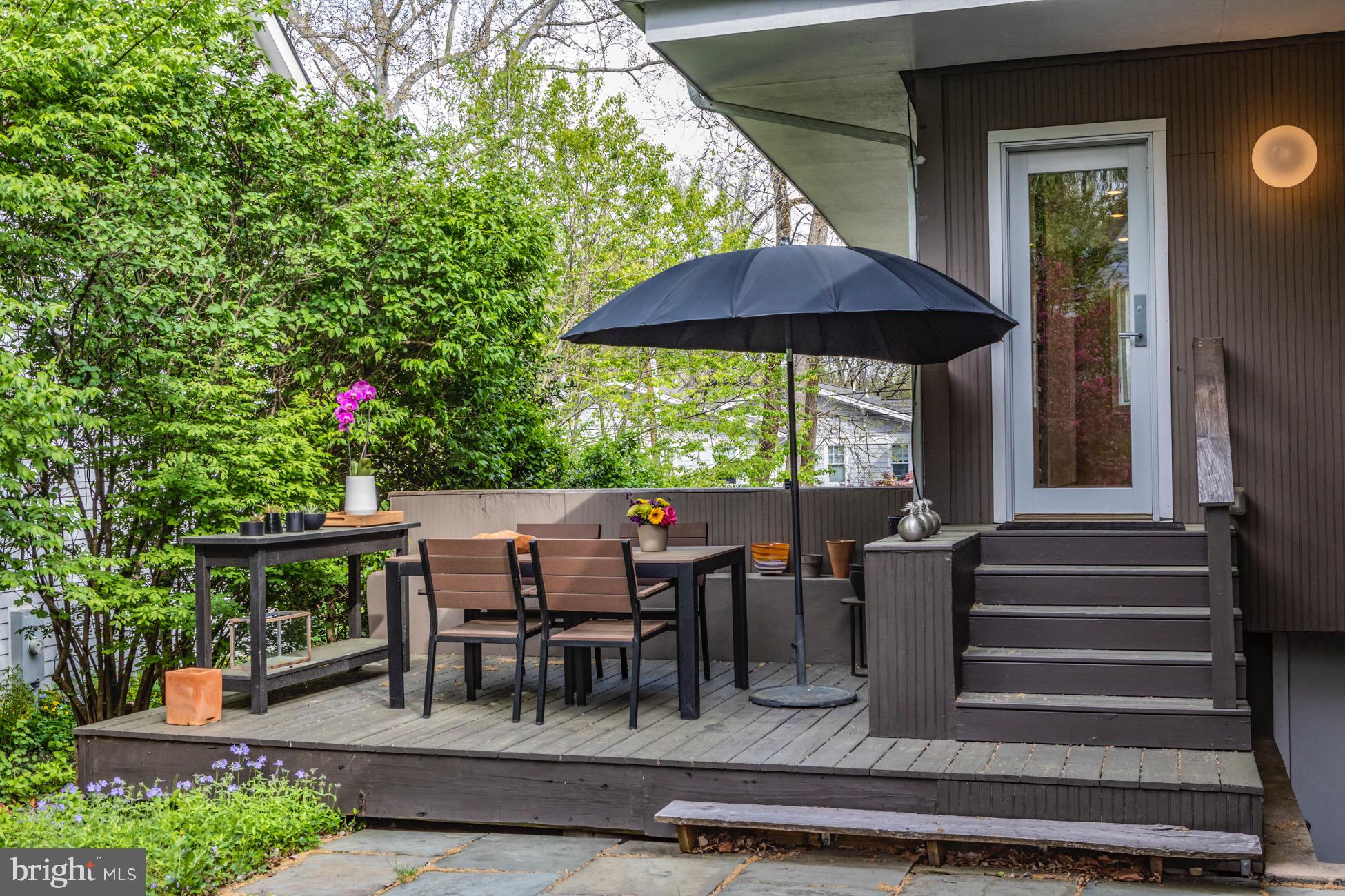 138 Westcott Road Princeton, NJ 08540 - Photo 38 of 41 Breakfast Patio Off Kitchen